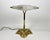 Gold Art Deco Table Lamp in Gilt Bronze and Frosted Glass, France, 1920s For Sale - Image 8 of 8