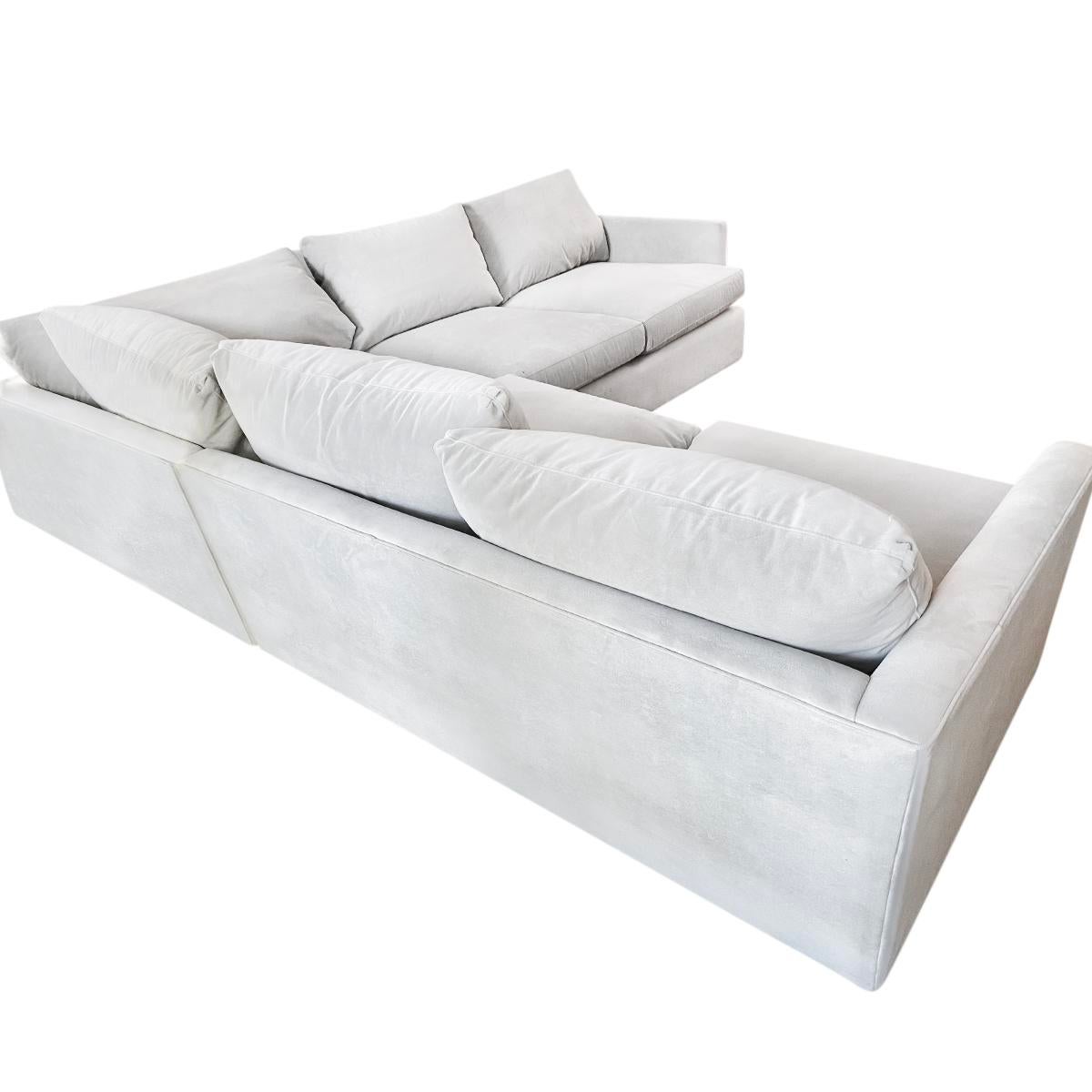 Crate & Barrel Lounge II Sectional Sofa
