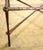 Giovanni Banci for Hermès Hammered Iron & Breccia Rossa Marble Table, Circa 1990 For Sale - Image 11 of 18