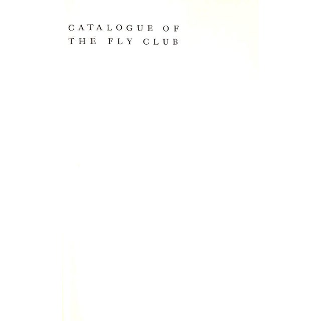 [176] pp. Privately Printed for The Club 1948 w/ 3-fold letter of Class of 1979/ 80/ 81 members 8 1/2" x 5 3/4" The Fly...