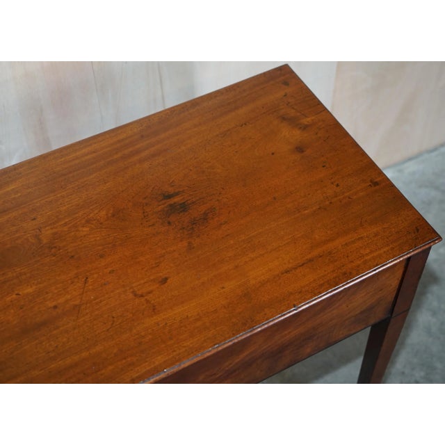 Regency Metamorphic Library Steps or Table with Oxblood Leather For Sale - Image 11 of 18