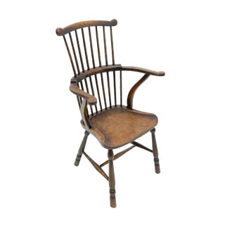 19th Century Fine English West Country Comb Back Windsor Chair, 1800s For Sale