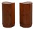 Italian Art Deco Walnut Nightstands, 1920s, Set of 2 For Sale