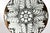 Piero Fornasetti Rosoni Pattern Porcelain Plates, Set of Six Circa 1960s For Sale - Image 15 of 17