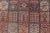 Square Size Persian Large Bakhtiari Rug With All-Over Garden Design in Muted Colors For Sale In Atlanta - Image 6 of 12