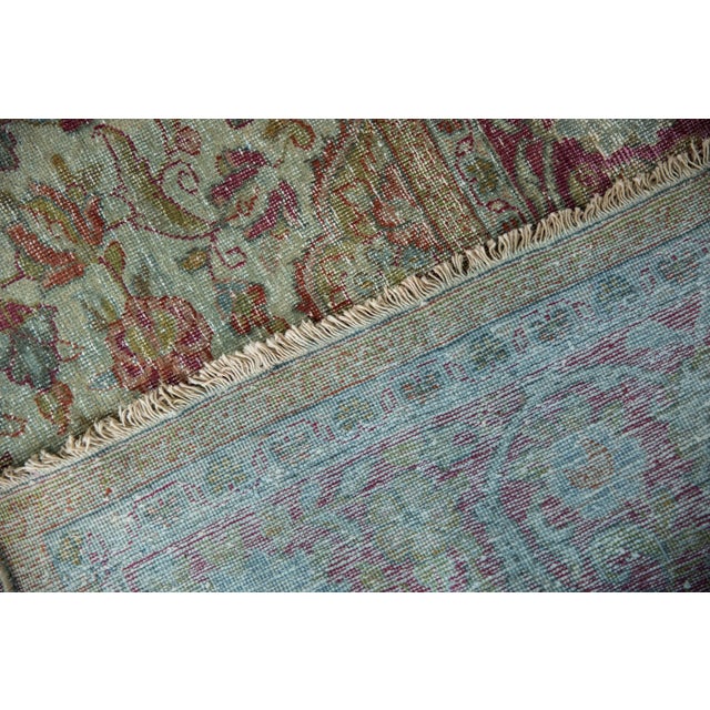 Persian Vintage Distressed Mahal Rug - 10' X 16' For Sale - Image 3 of 12