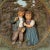 Terracotta Wall Plate with Whimsy Children in Farmer Costumes by Johann Maresch, 1890s For Sale - Image 5 of 12