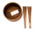 Chestnut 1960s Arthur Salm Teak Wood Bowls and Utensils, Set of 8 For Sale - Image 8 of 11