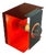 Vintage Space Age Cube-Shaped Wall-Mounted Lamp For Sale