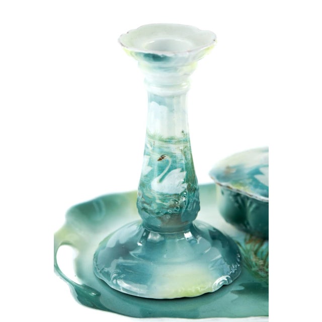 Antique Dressing Table Set, 1905, Set of 5 For Sale - Image 3 of 10