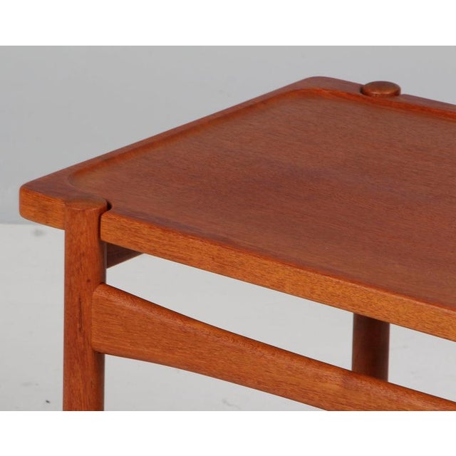 Tray Table in Oak by Hans J. Wegner for Andreas Tuck For Sale - Image 3 of 8
