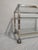 Vintage Brass Bar Cart For Sale - Image 3 of 7