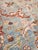 Antique Tabriz Rug, Handmade Oriental Rug in Terracotta, Light Blue, Gold, Green For Sale - Image 4 of 17