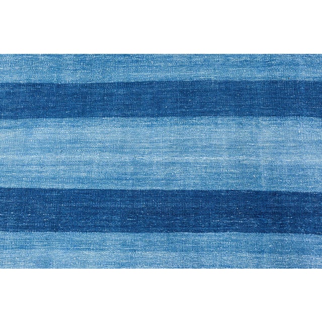 Indian Vintage Indian Dhurrie Rug Doris Leslie Blau For Sale - Image 3 of 9