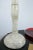 Agate Stone Table Lamp with Satin Lampshade, 1970s For Sale - Image 3 of 9
