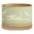 Palais Lampshade Thalassa Dusty Green & Sand (Oval L) For Sale