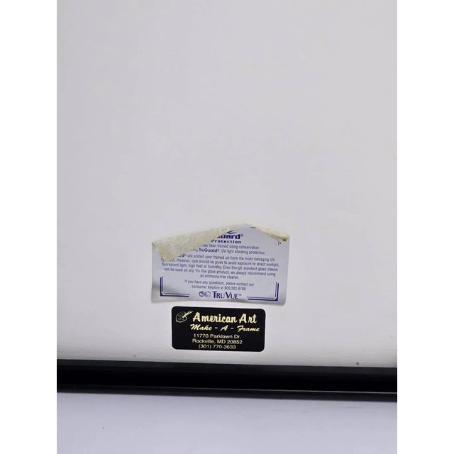 Late 20th Century Bill Pusztai Signed Limited Edition "Seattle Japanese Garden" Photograph & "Black Locust" Botanical Print - Framed Pair For Sale - Image 12 of 16