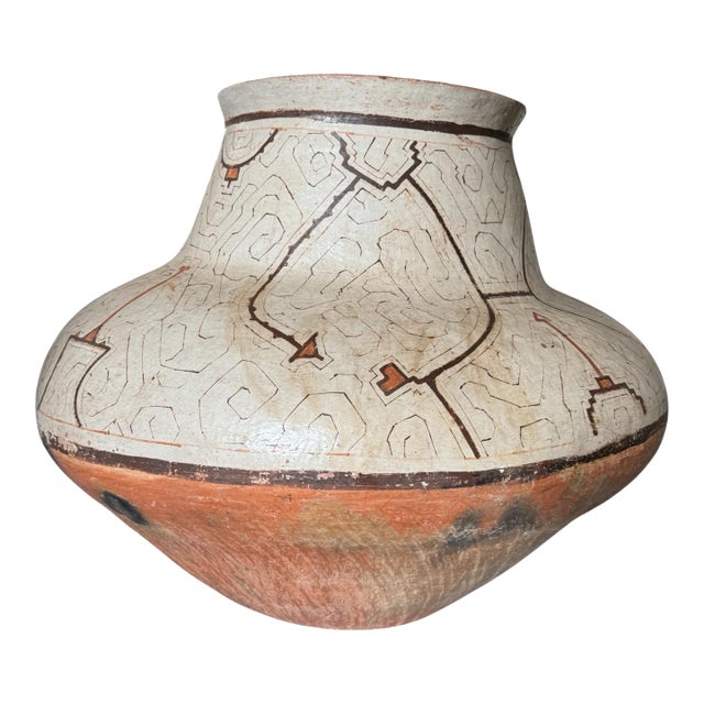 Extraordinary Large Shipibo Vessel For Sale