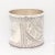 19th Century Antique Victorian Heavy Gauged Sterling Silver Napkin Ring Engraved 'Lizzie' For Sale - Image 5 of 11