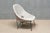 Kosmos Lounge Chair in Ivory Chenille by Augusto Bozzi for Saporiti Italia, 1950s For Sale - Image 10 of 10