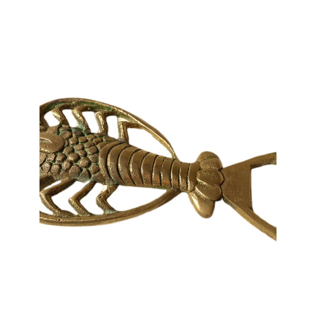 Vintage Brass Scorpion Bottle Opener For Sale - Image 4 of 9
