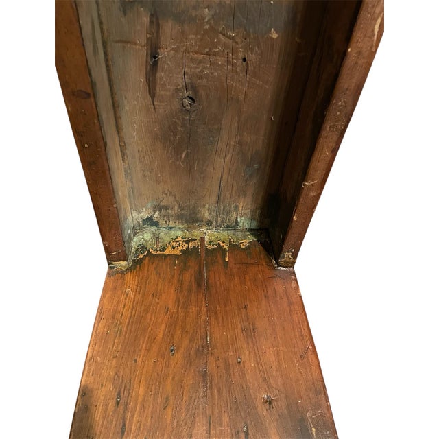 Antique 18th Century Vernacular European Primitive Chestnut Bench For Sale - Image 11 of 11