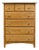 Ragazzi Furniture Solid Oak Early American Country 36" Chest of Drawers - Made in Quebec For Sale
