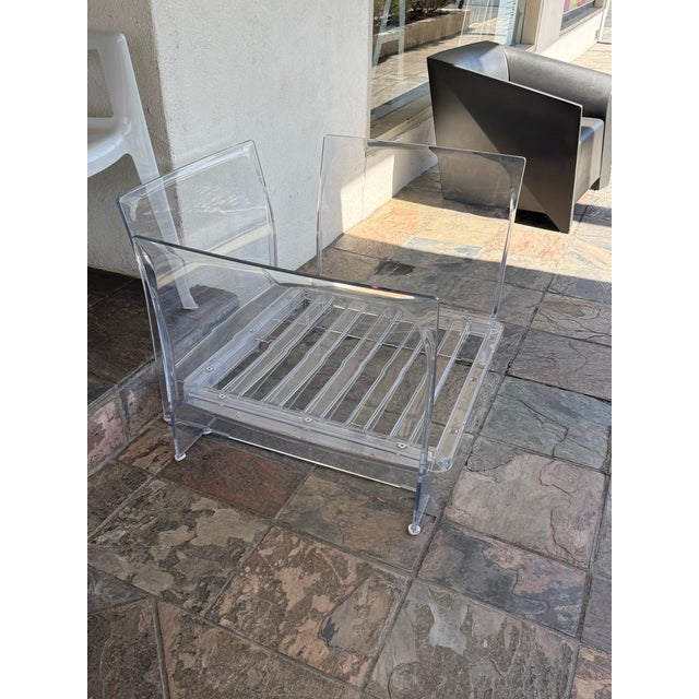 Piero Lissoni for Kartell Pop Outdoor Armchair, Orange For Sale In San Francisco - Image 6 of 13