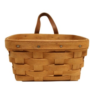 1990s Vintage Longaberger Basket For Sale