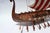 Wood Hand-Carved Viking Longship Model - Nautical Statement Decor for Coastal & Modern Interiors For Sale - Image 7 of 15