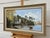 Painting of Church in Cornwall on the English South Coast with Figures & Boats 1985 Circa For Sale - Image 11 of 16