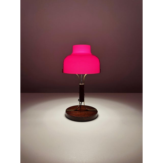 Metal Max Bill Table Lamp by Miguel Milà for Polinax, 1960s For Sale - Image 7 of 13