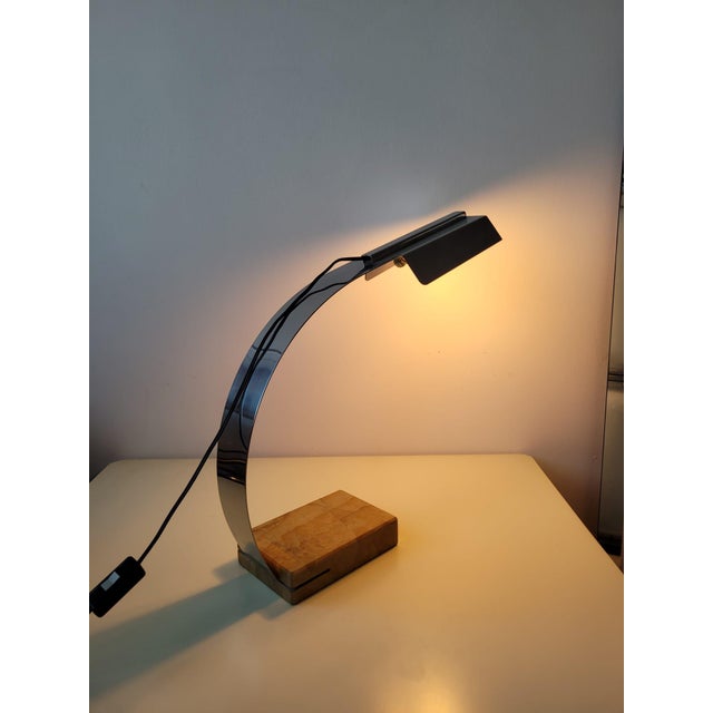 Modern Vintage Italian Table Lamp, 1980s For Sale - Image 3 of 12