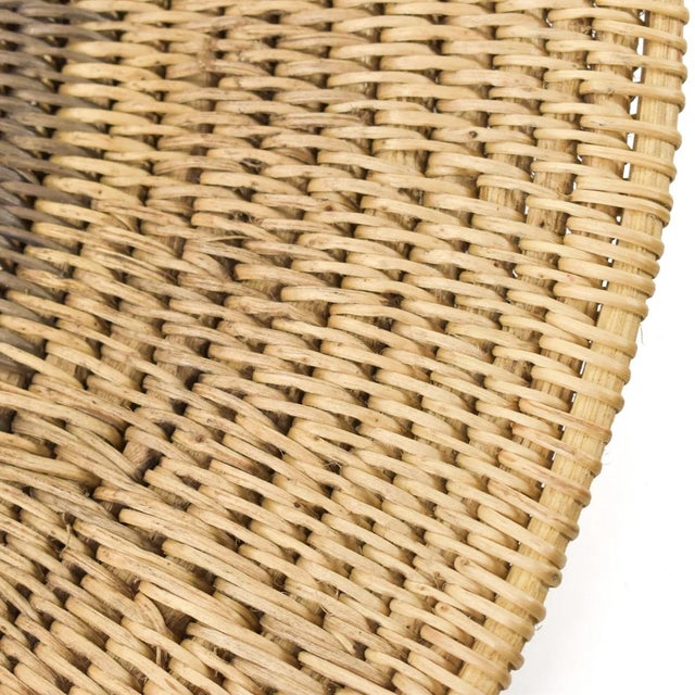 Early 20th Century Early 20th Century Makenge Flat Wedding Basket 19.0 Inch Zambia For Sale - Image 5 of 6