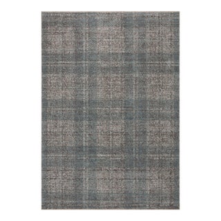 Angela Rose x Loloi Ember Denim / Charcoal 7'-10" x 10' Area Rug For Sale
