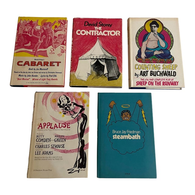 Vintage 1960s and 1970s Playbooks - Set of 5 For Sale
