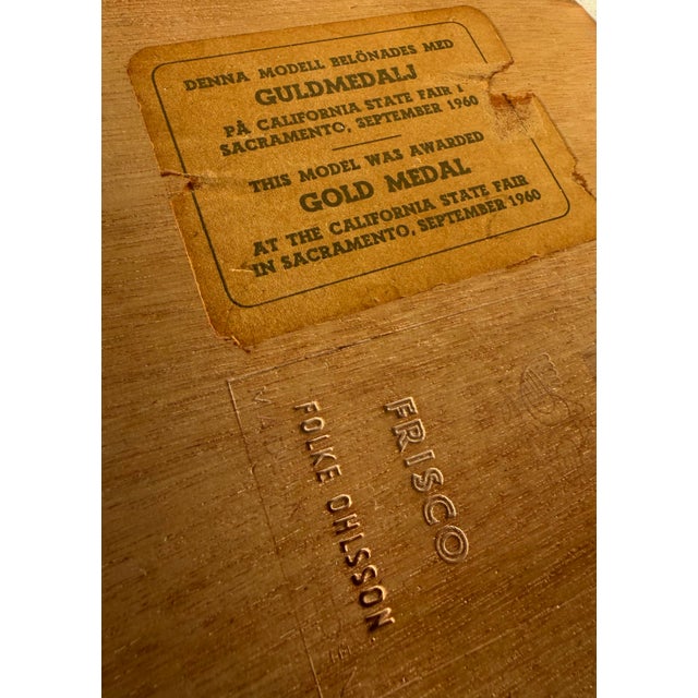 1960s Folke Ohlsson for Tingstroms Large Swedish Teak “Frisco” Coffee Table For Sale - Image 12 of 12