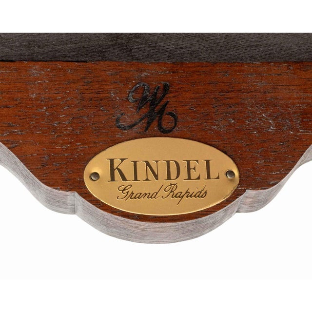 Pair of Kindel George II Style Mahogany Side Chairs For Sale - Image 9 of 9