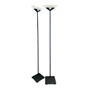 Koch & Lowy Post Modern Floor Lamps- Pair