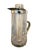Fabulous rare pitcher. It's etched glass with etched star pattern and the handle is only attached on the bottom, very cool...