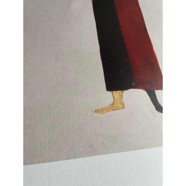 2020s Kazimir Severinovich Malevich (1878-1935), the Girl, Figure on White, Printed in Belgium For Sale - Image 5 of 6