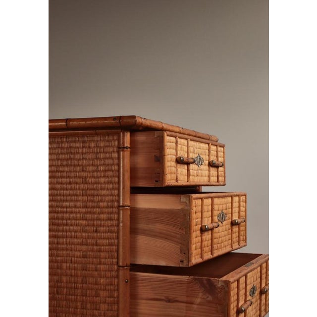 Wood Model No 555 Chest of Drawers from Bodafors, Sweden, 1890s For Sale - Image 7 of 18
