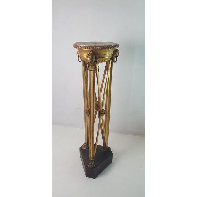 Here is a stunning piece of furniture. A so called gueridon or pedestal. It is from the south of Italy and possibly one of...