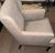 1950s Pair of Danish Modern Blue-Grey Wingback Lounge Chairs Attributed to Frits Henningsen For Sale - Image 12 of 17