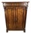 Antique Gründerzeit Vertiko Cabinet in Walnut, 1890s For Sale