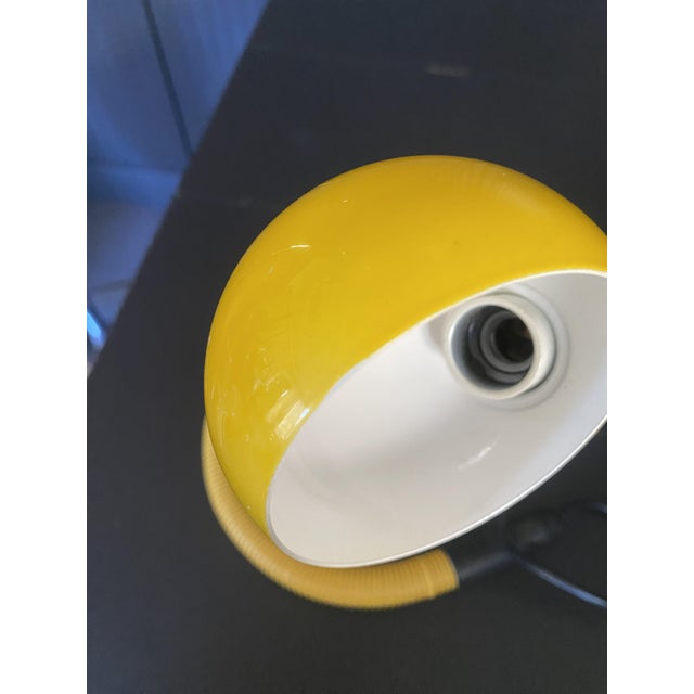 Vintage Pop Yellow Hebi Lamp by Isao Hosoe for Valenti, 1970s For Sale - Image 13 of 18