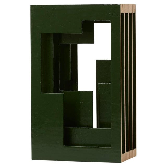 Tall Wall Series 2 Wall Sculpture in Birch Plywood by A Hint of Neon For Sale - Image 6 of 6