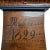 Early 19th Century Rare 1829 Swedish Mora Clock by Anders Fredrik Modig - Leksand Style, Single-Hand, 100% Original Paint For Sale - Image 5 of 9