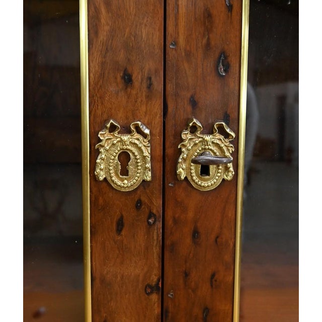 Louis XVI Style Mahogany Scriban Bookcase, Mid-19th Century For Sale - Image 11 of 18