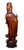 Wood Large Vintage Hand Carved Solid Wood 4.5 Foot Standing Kwan Yin/Guanyin Statue For Sale - Image 7 of 12